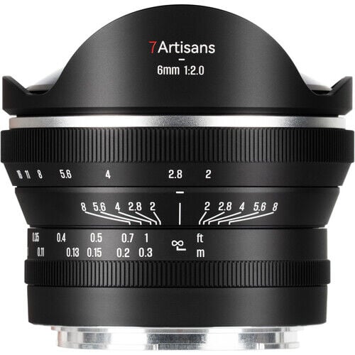 7Artisans 6mm F2.0 Nikon (Z Mount) MF APS-C Lens