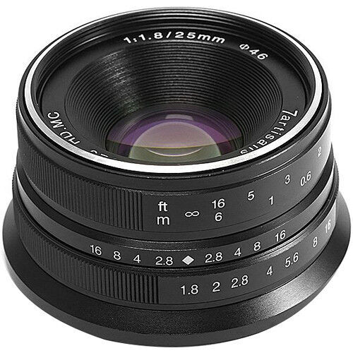 7Artisans 25mm F1.8 Fuji (FX Mount) MF APS-C Lens