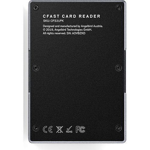 Angelbird CFast 2.0 Tekli Kart Okuyucu (USB3.2 Gen2, 10Gb/s)