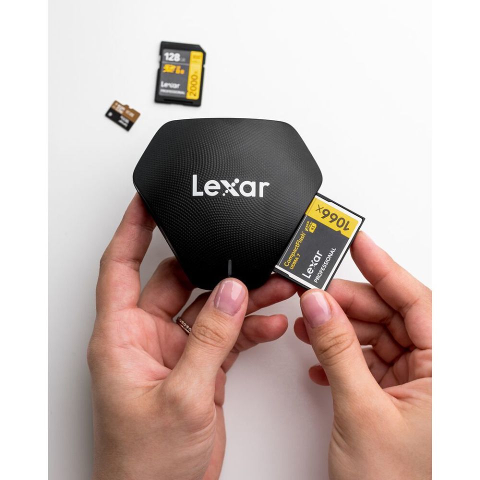Lexar Profesyonel 3 in 1 USB 3.1 Kart Okuyucu