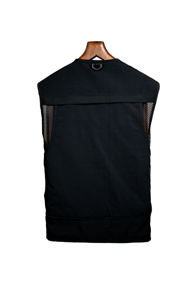 Om System Staright Fotoğraf Yeleği Siyah Xl