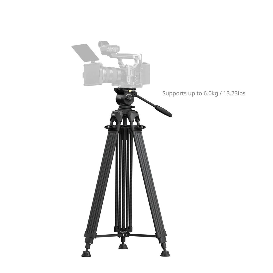 SmallRig 5443 FSD14 FreeSpeed ​​Ağır Hizmet Tipi Karbon Fiber Tripod