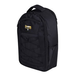 PDX for Nikon Baskılı Laptop Bölmeli Sırt Çantası