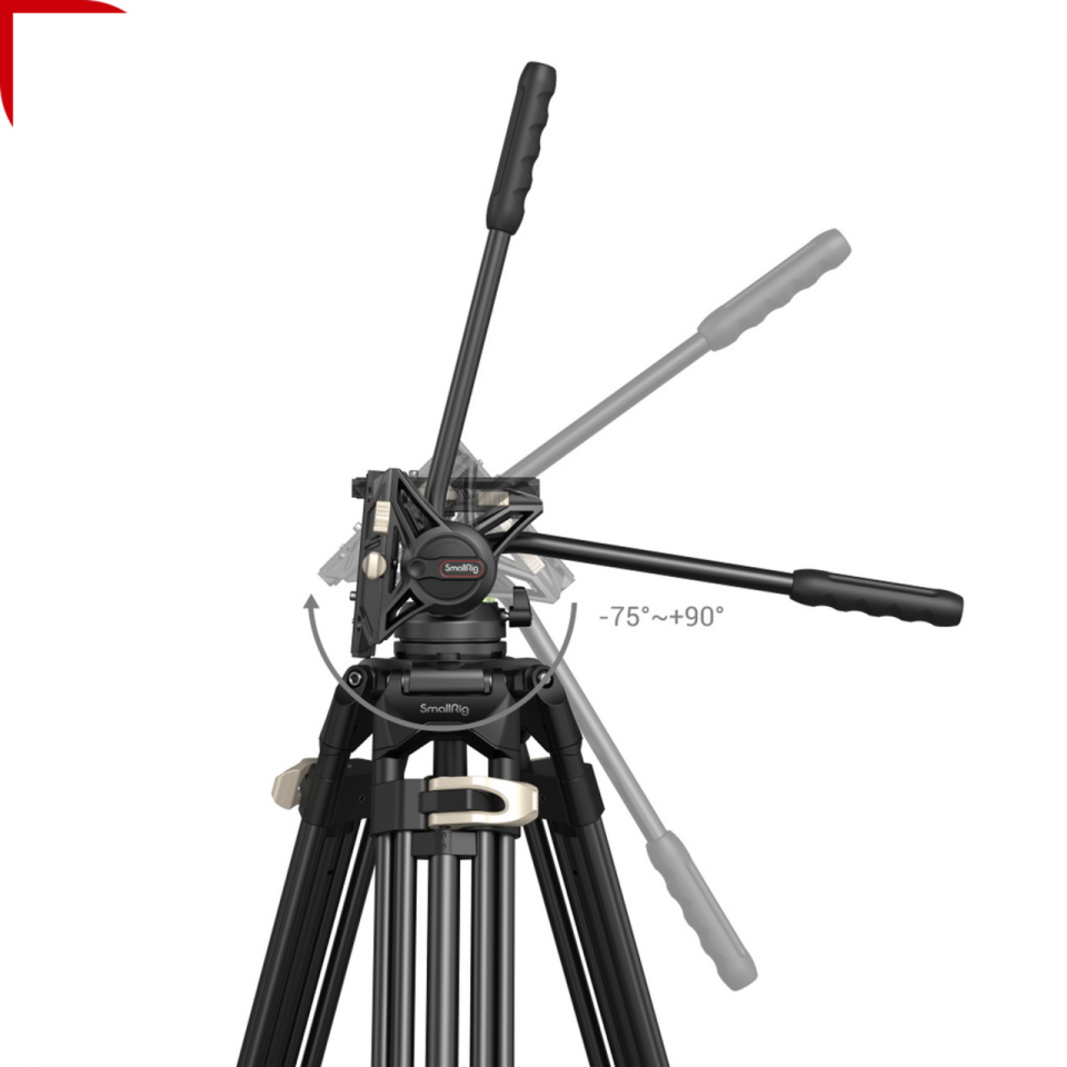 SmallRig 3751 AD-01 Profesyonel Video Tripod