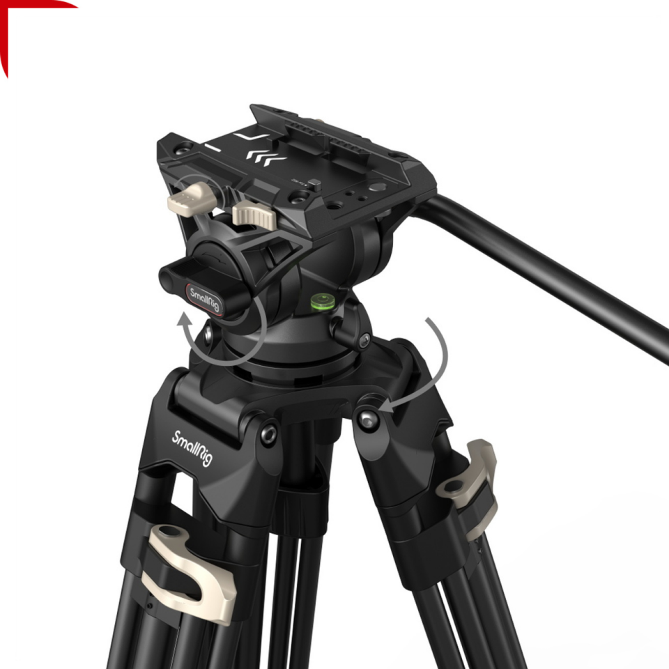 SmallRig 3751 AD-01 Profesyonel Video Tripod