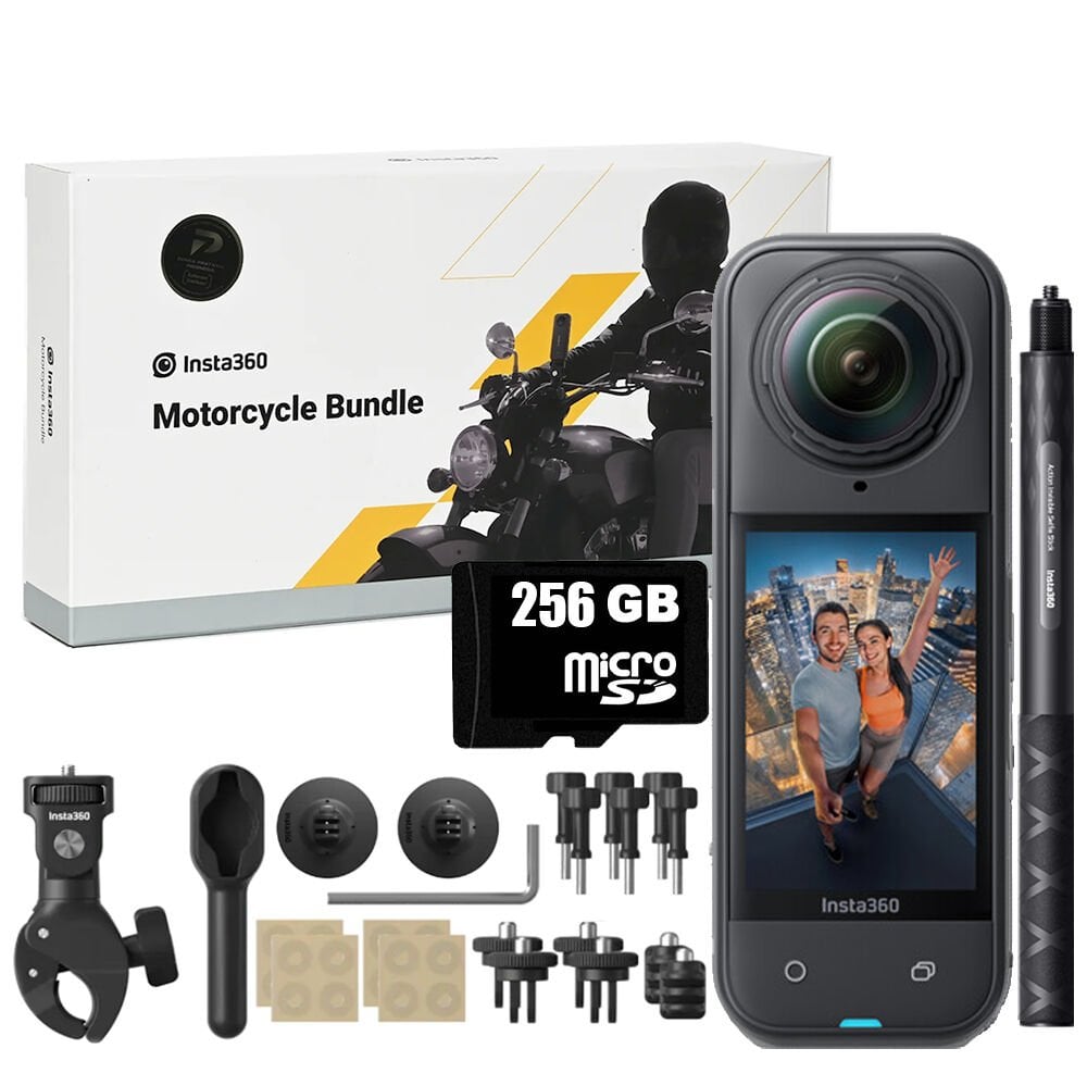 Insta360 X5 Motosiklet Kiti 256GB