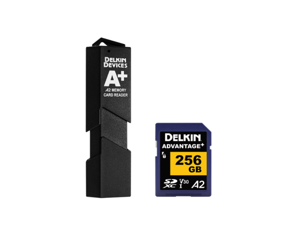 DELKIN USB 3.1 SD & MICRO SD A2 CARD READER - 55