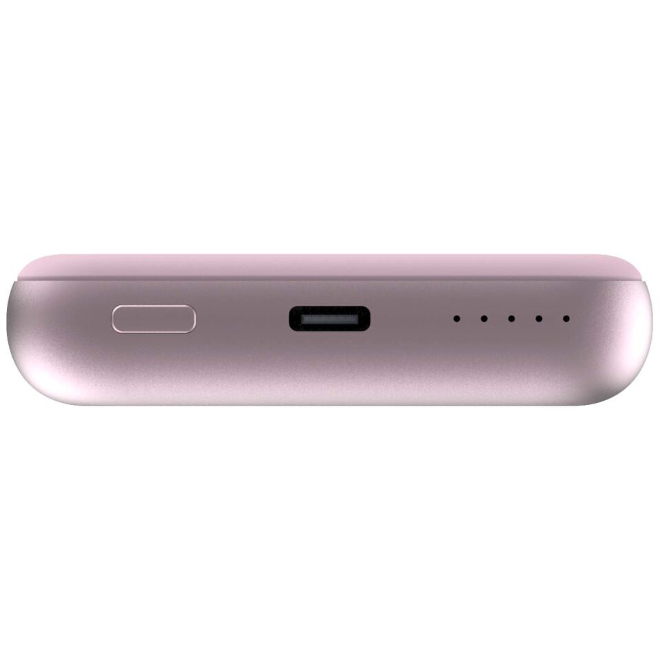 Verbatim 10000 Mah Manyetik Kablosuz (Magsafe)15W  Powerbank 20 W PD Pembe Renk Kablo Dahil-(32248)