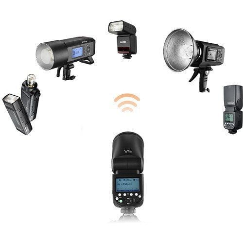 Godox V1 Tepe Flaşı (Sony Uyumlu))