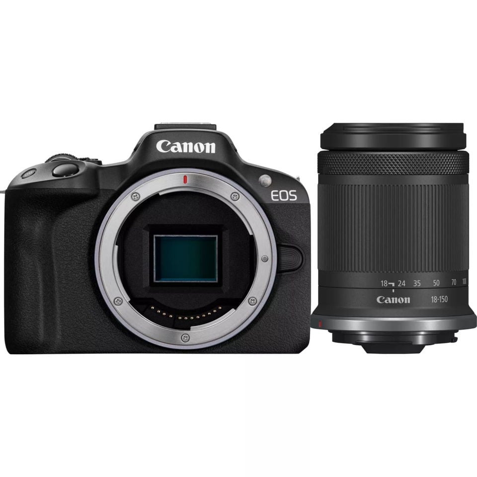 Canon EOS R50 + RF-S 18-150MM IS STM Lens Kit