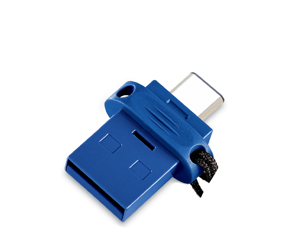 VERBATIM 49967 - 64GB DUAL USB 3.2 GEN 1 USB-C/USB-A DRIVE