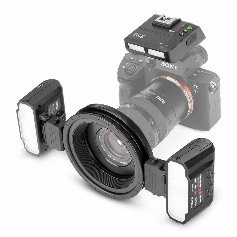 Meike MK-MT24S II Makro Twin Flaş (Sony)