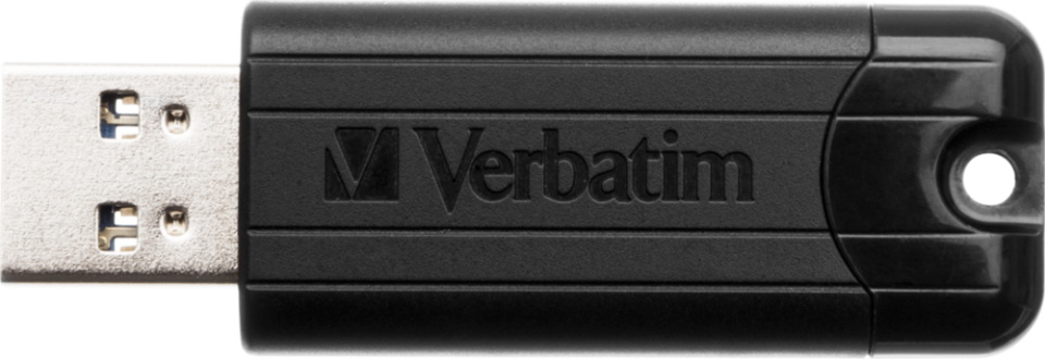 Verbatim 64 GB Pinstripe Usb-A 2.0 Flash Bellek Siyah Renk-(49318)