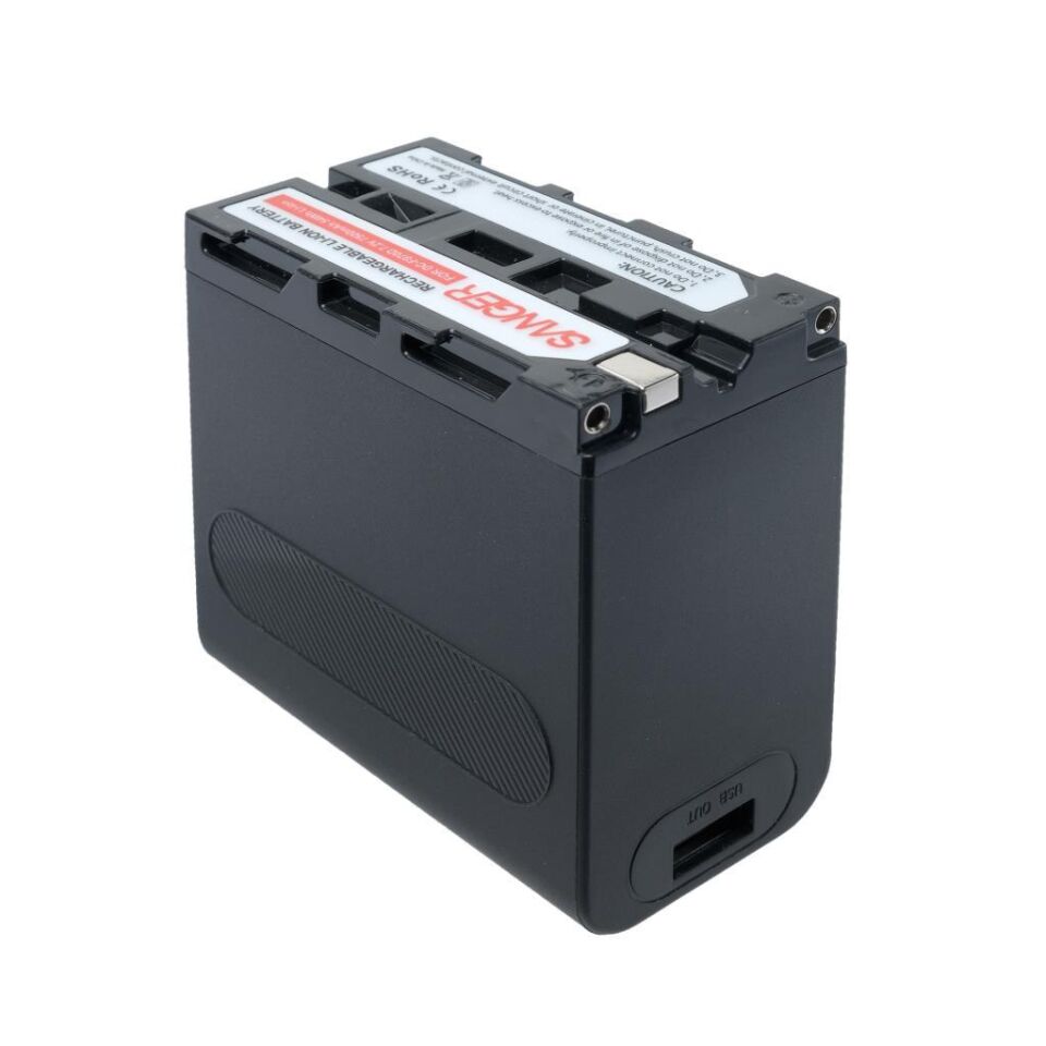 Sanger NP-F970M Işık Bataryası Şarj Girişli