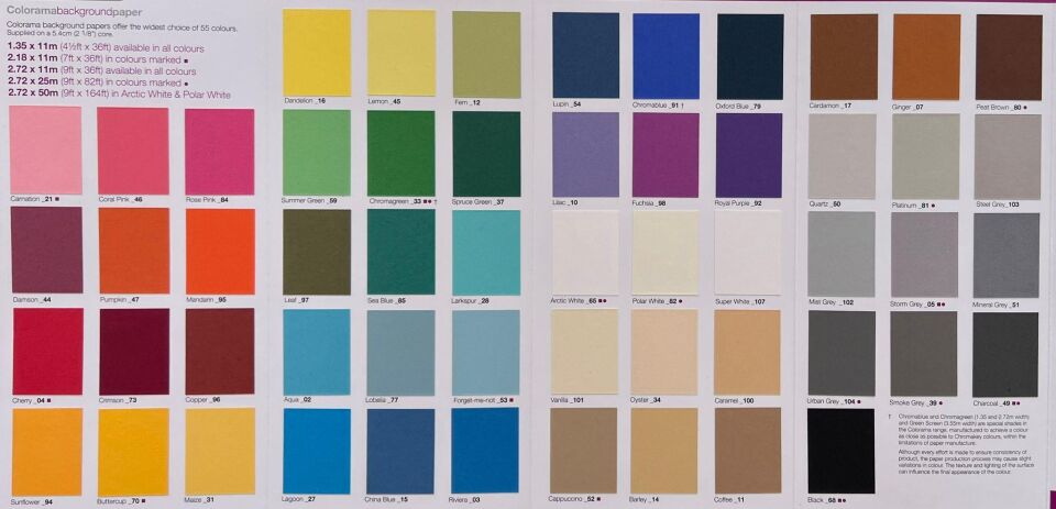 Colorama 272x11 Damson Karton Fon