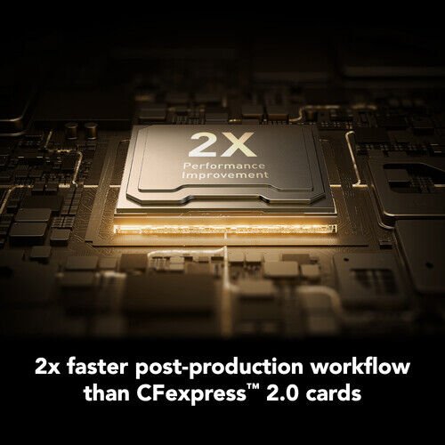 Lexar 256GB Profesyonel CFexpress Type-A | Gold (1800MB/s - 1650MB/s)