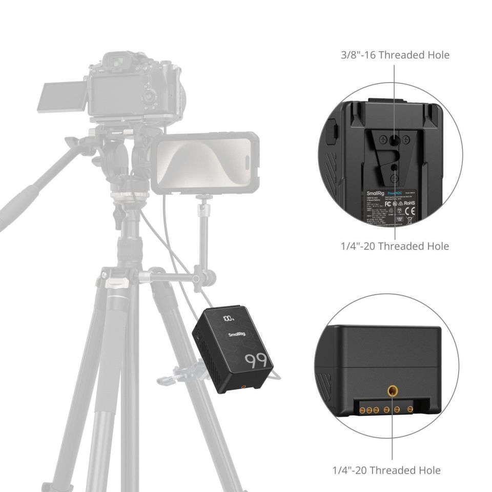 SmallRig 4608 VB99 SE Mini V Mount Pil