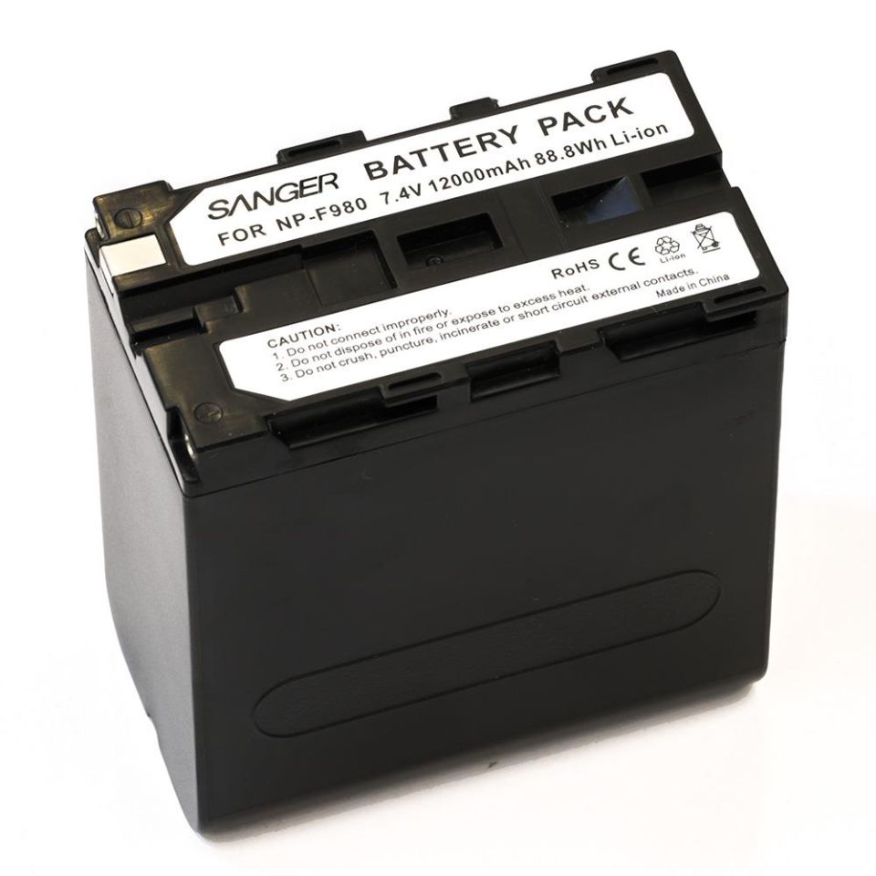 Sanger NP-F980 12000mah Sony Kamera Batarya