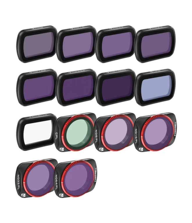 Freewell Mega 14'lü Filtre Seti (DJI Osmo Pocket 3)
