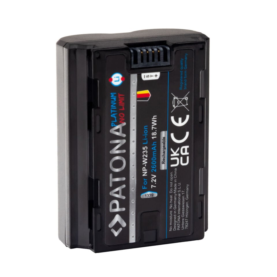 Patona 1339 Platin Fujifilm NP-W235 Batarya