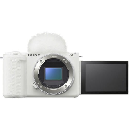 Sony ZV-E10 II Aynasız Fotoğraf Makinesi (Beyaz)