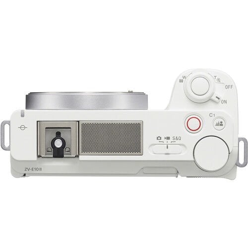 Sony ZV-E10 II Aynasız Fotoğraf Makinesi (Beyaz)