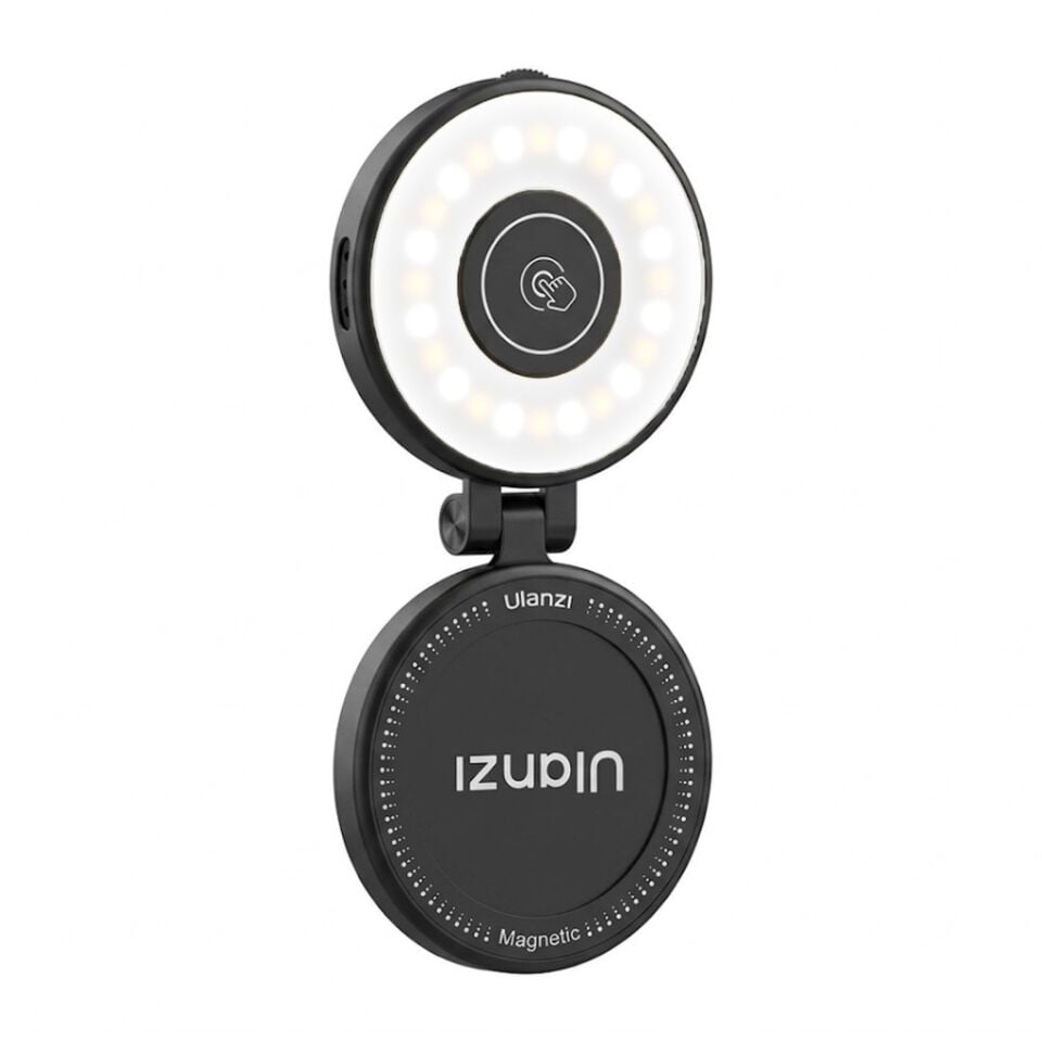 Ulanzi LM21 Manyetik LED Dolgu Işığı Mini Telefon Video Işığı Siyah - L236