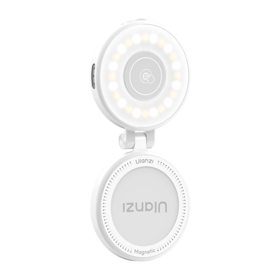 Ulanzi LM21 Manyetik LED Dolgu Işığı Mini Telefon Video Işığı Beyaz - L237