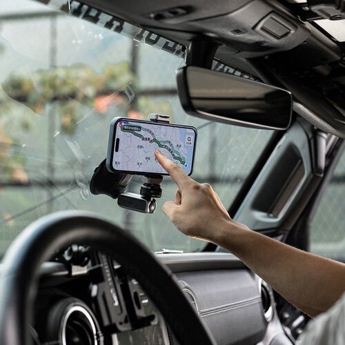 PGYTECH Aksiyon Kamerası Vakumlu Tutucu ve CapLock Bilyeli Başlık