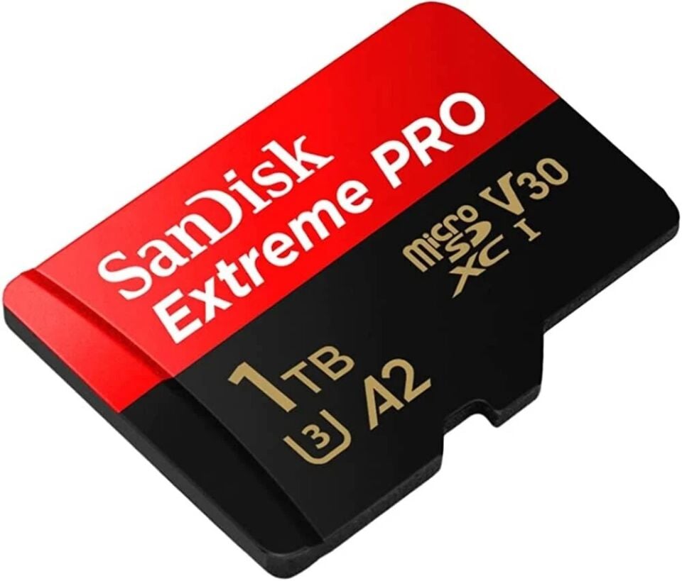 SanDisk 1TB Extreme Pro MicroSDXC Hafıza Kartı (200mb/s)