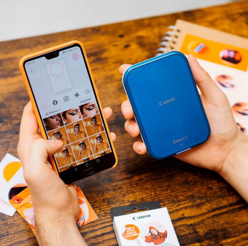 Canon Zoemini 2 Mini Fotoğraf Yazıcısı (Navy)