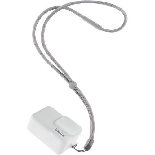 GoPro Bileklik + Silikon Kılıf Ve Boyunluk (Beyaz)