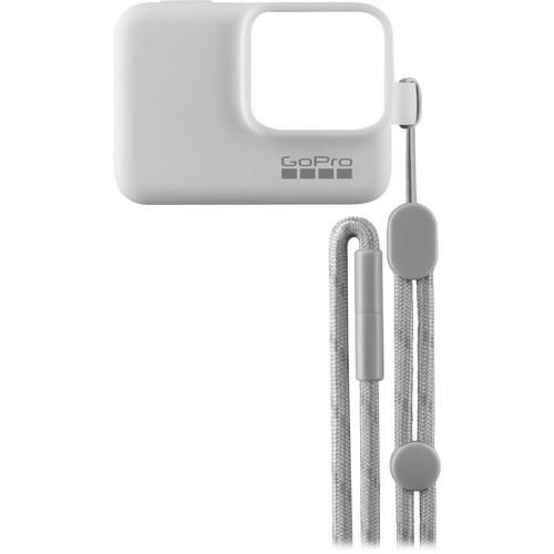 GoPro Bileklik + Silikon Kılıf Ve Boyunluk (Beyaz)