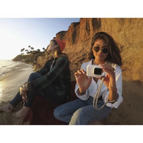 GoPro Bileklik + Silikon Kılıf Ve Boyunluk (Beyaz)