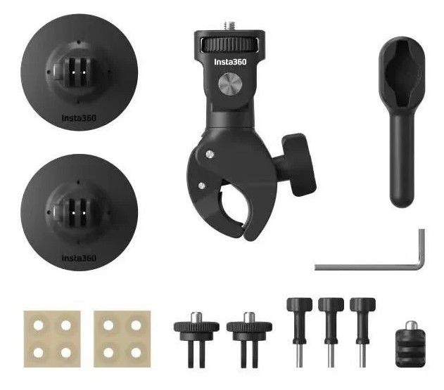 Insta360 X4 8K Aksiyon Kamera + Motorcycle Mount Bundle KİT