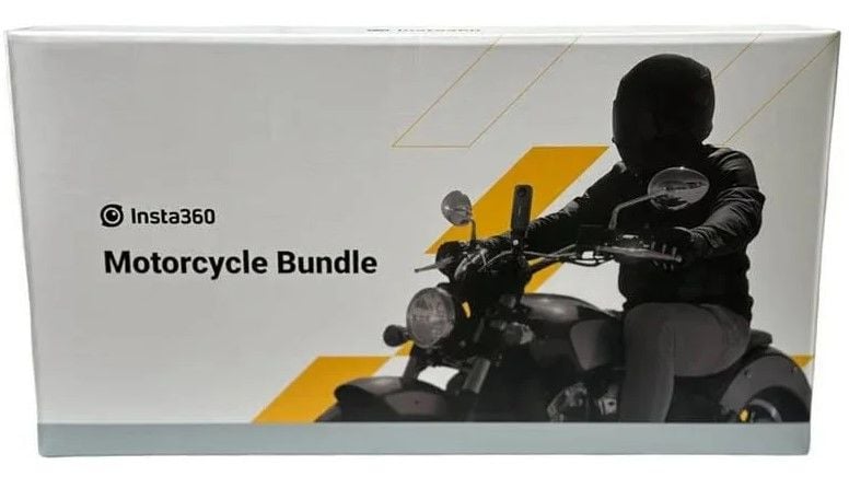 Insta360 X4 8K Aksiyon Kamera + Motorcycle Mount Bundle KİT - (Sadece Kit)