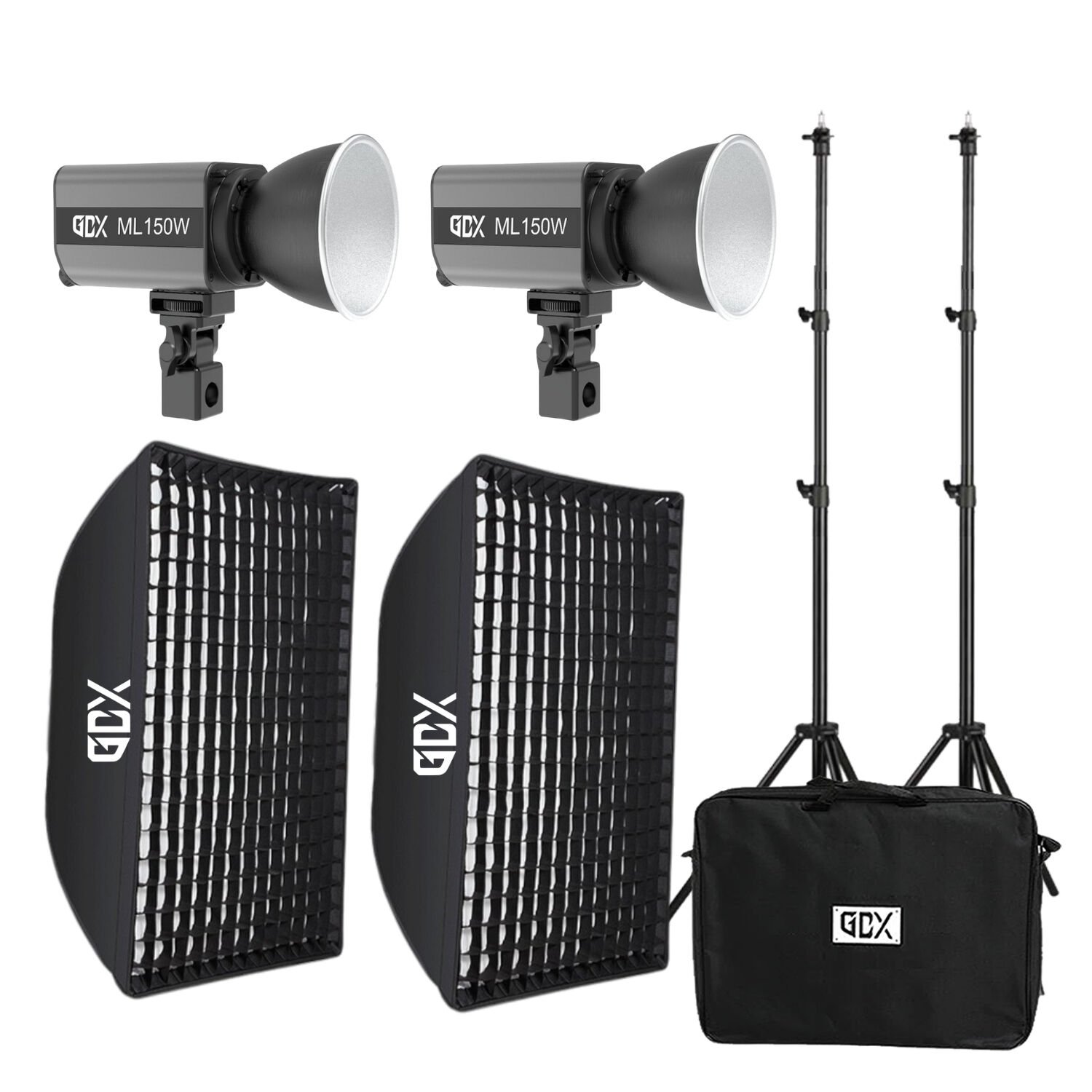 GDX ML150W BiColor İkili Video Led Sürekli Işık Seti