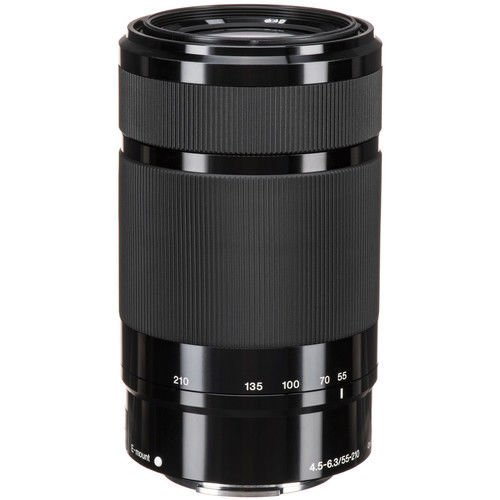 Sony E 55-210mm f/4.5-6.3 OSS Lens (Siyah)