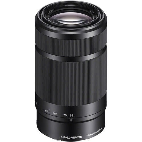 Sony E 55-210mm f/4.5-6.3 OSS Lens (Siyah)