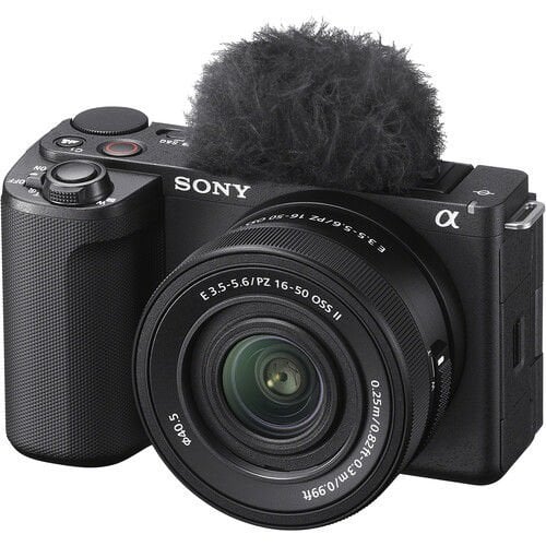 Sony ZV-E10 II 16-50mm Lensli Aynasız Fotoğraf Makinesi (Siyah)