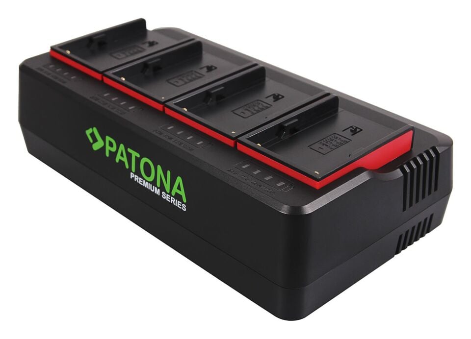 PATONA Premium 1688 / 1691 Sony BP-U30 BP-U60 BP-U90 BP-U95 için  4'lü Şarj Cihazı