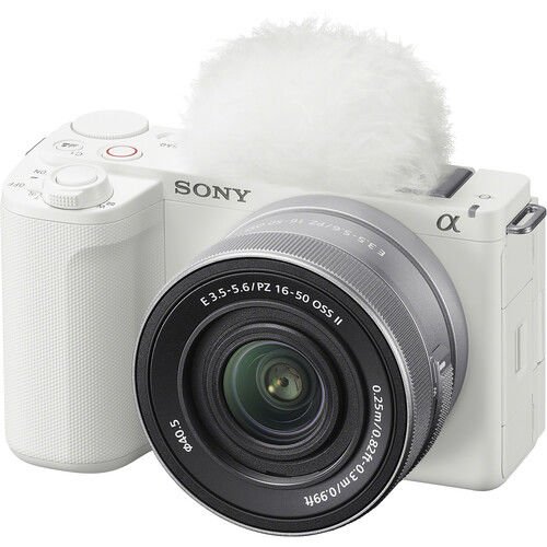Sony ZV-E10 II 16-50mm Lensli Aynasız Fotoğraf Makinesi (Beyaz)