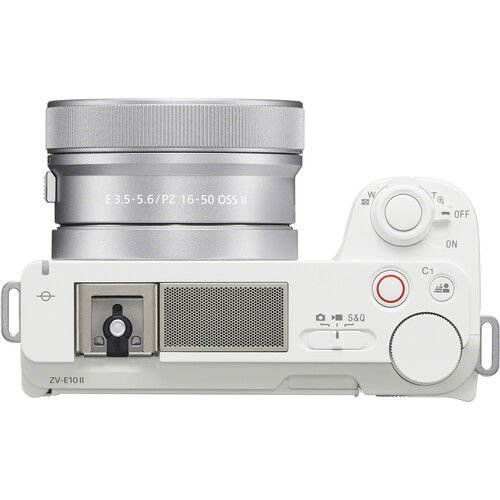 Sony ZV-E10 II 16-50mm Lensli Aynasız Fotoğraf Makinesi (Beyaz)