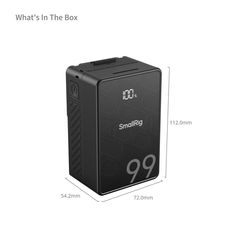 SmallRig 4608 VB99 SE Mini V Mount Pil