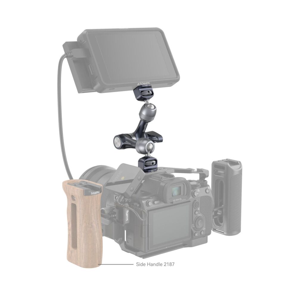 SmallRig 4899 Rosette Magic Arm (7'') 3/8”-16 ARRI Konumlandırma Vidası