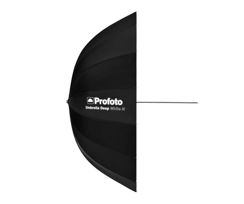 Profoto 100986 Parabolik Derin Şemsiye Beyaz  M - 105 cm