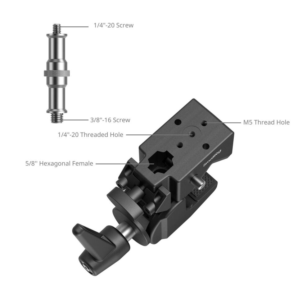 SmallRig 4862 Süper Kelepçe Sihirli Kol Takımı