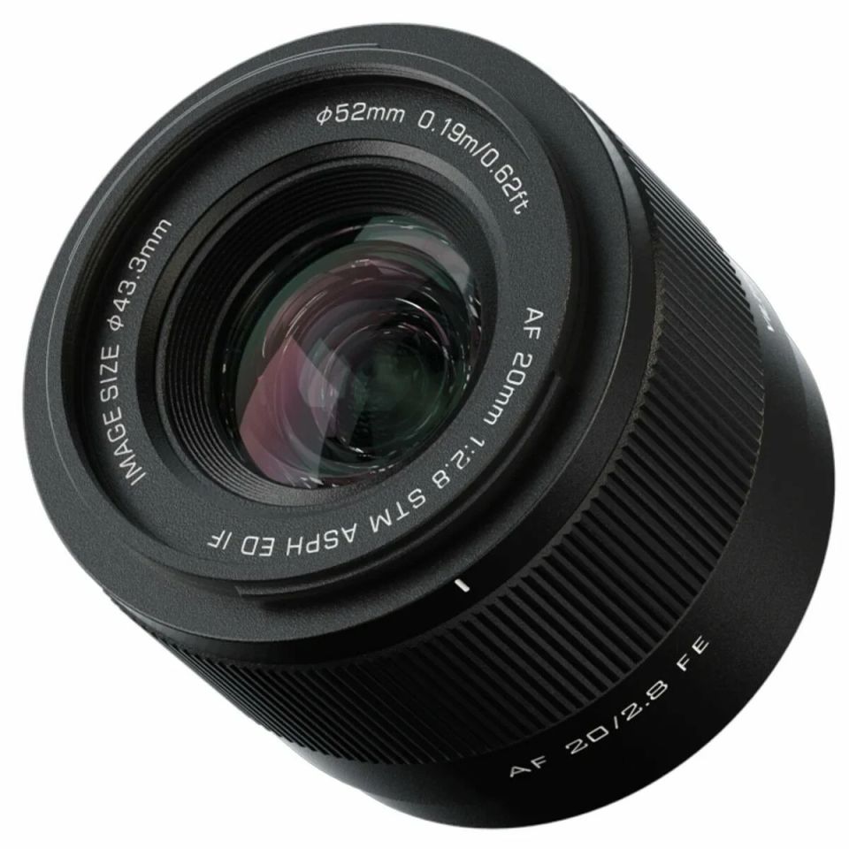 Viltrox AF 20mm f/2.8 FE Lens (Sony E)