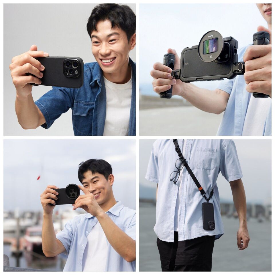 SmallRig 4988  iPhone 16 Pro FilMov Hafif Fotoğrafçılık Kılıfı Seti