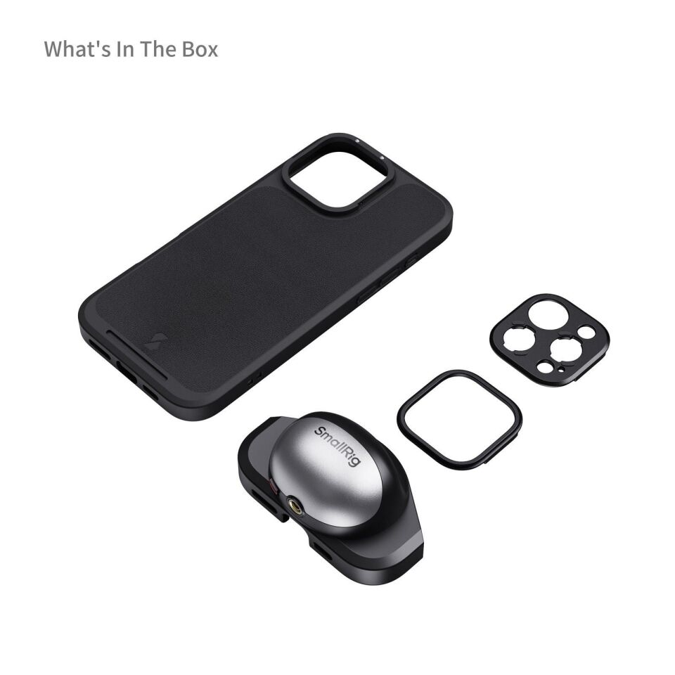 SmallRig 4988  iPhone 16 Pro FilMov Hafif Fotoğrafçılık Kılıfı Seti